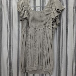 a new day Light Gray Knit Sweater